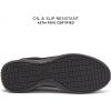 Avia Anchor Mesh Slip On Black Non Slip Shoes for Women, Comfortable Water Resistant Womens Food Service Slip On Sneakers – Black, Navy, White Restaurant Knit Slip Resistant Non Skid Work Shoes Women(Black)