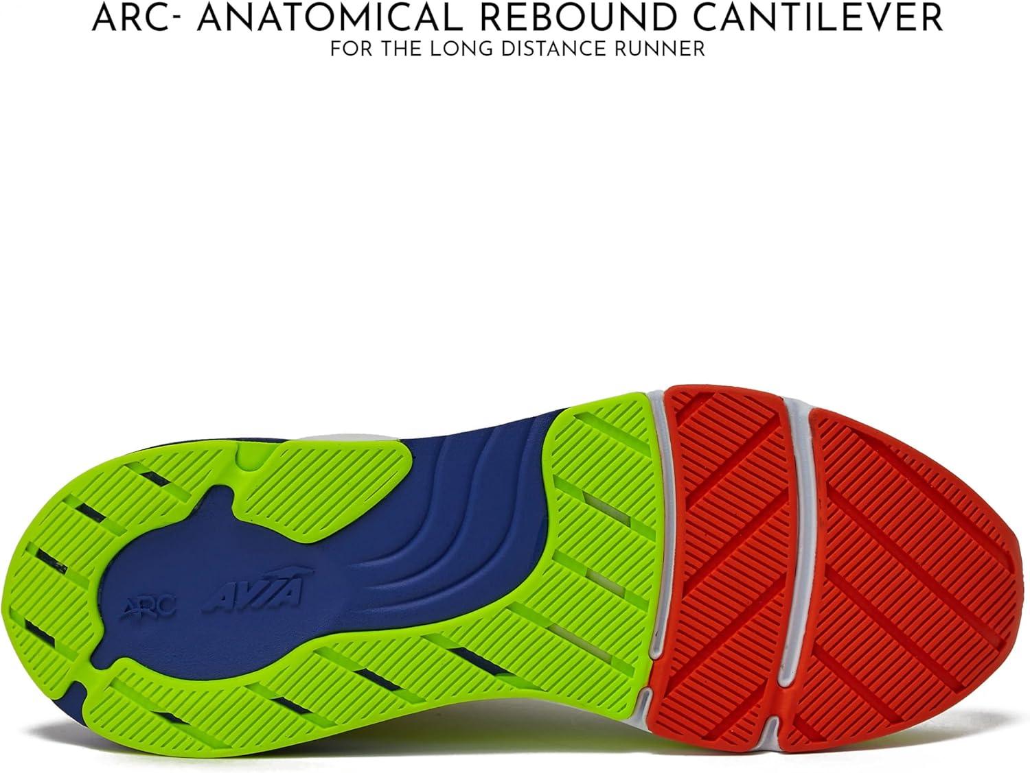 imageAvia Run Swift Running Shoes for Men with Lightweight Breathable Mesh High Performance Mens Sneakers Size 7 to 15