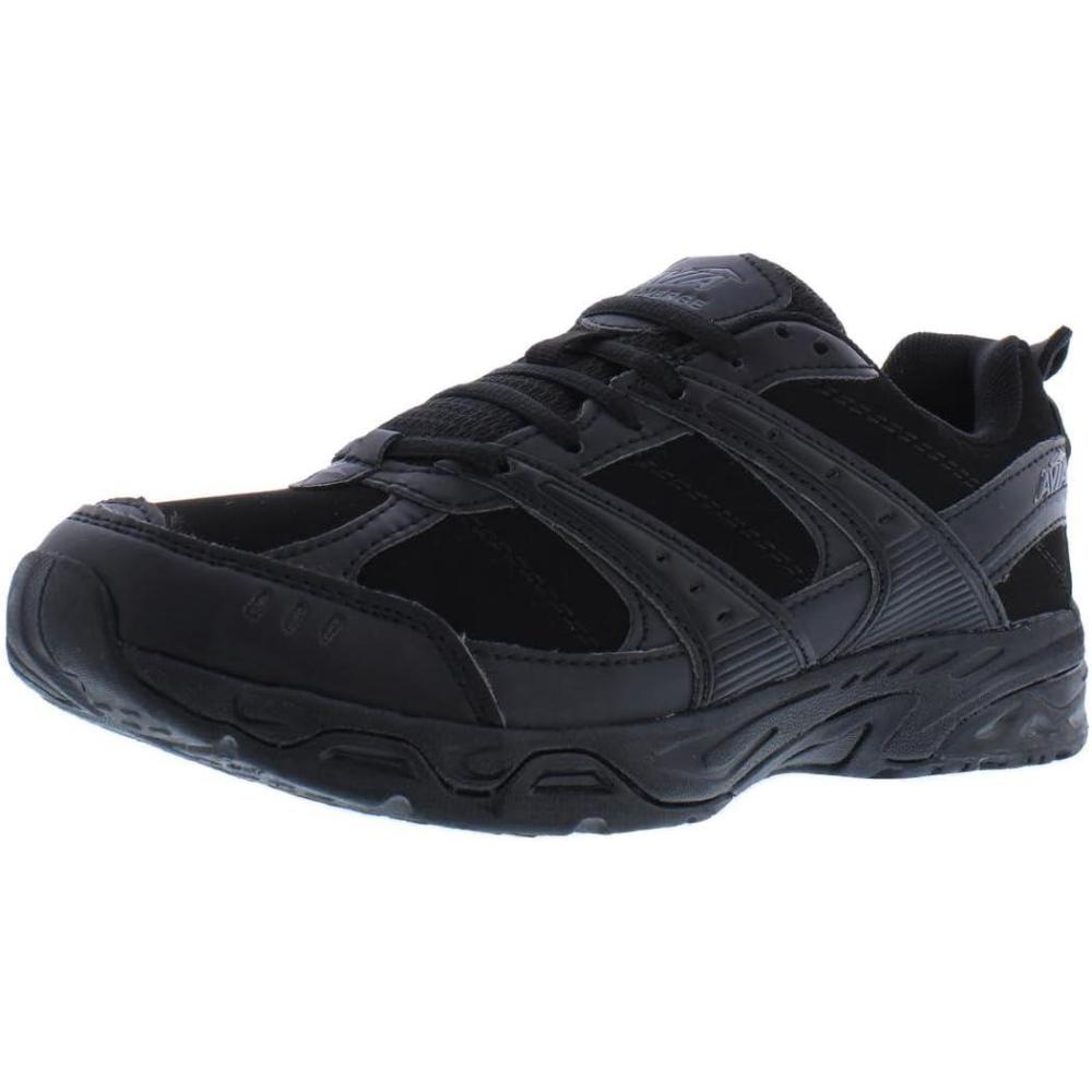 imageAvia AviVerge Mens Sneakers Cross Trainer Mens Tennis Shoes Pickleball or Walking Shoes for Men Medium or Extra Wide Width Court Shoes Size 7 to 16Black