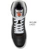 Avia 821 High Top Sneakers for Men, Indoor or Outdoor Mens Basketball Shoes, Size 7 to 16 Retro High Top Shoes Men or Women(Black/White Trim)