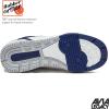 Avia 855 Basketball Sneakers for Men, Low Top Retro Womens or Mens Sneakers for Street or Court, Sizes 4.5 to 15, Blue and White, Green and Cream, or Grey and All White Shoes Men and Woman Sizes(White/Dark Blue)