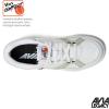Avia 855 Basketball Sneakers for Men, Low Top Retro Womens or Mens Sneakers for Street or Court, Sizes 4.5 to 15, Blue and White, Green and Cream, or Grey and All White Shoes Men and Woman Sizes(White/Light Grey)