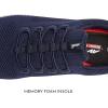 Avia Air Slip On Shoes for Men – Casual Comfortable Athletic Tennis Walking Sneakers for Men with Memory Foam – Sizes 7 to 16, Medium and Extra Wide Width – Black, Grey, Navy Blue & White Mens Shoes(Navy Blue/Silver Grey)