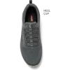 Avia Anchor SR Mesh Slip On Black Non Slip Shoes for Men, Water Resistant Mens Work Shoes & Restaurant or Food Service Sneakers – Med or Wide Comfortable Slip Resistant Work Shoes Men, Safety Footwear(Dark Grey)