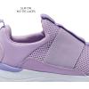 Avia Avi-Play Slip On Boys and Girls Sneakers – Lightweight Tennis, Athletic, No Tie Girls and Boys Shoes – Little and Big Kids Tennis Shoes Size 11-7 – Black, Navy Blue, Grey, White, Pink or Purple(Light Purple)