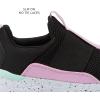 Avia Avi-Play Slip On Boys and Girls Sneakers – Lightweight Tennis, Athletic, No Tie Girls and Boys Shoes – Little and Big Kids Tennis Shoes Size 11-7 – Black, Navy Blue, Grey, White, Pink or Purple(Black/White/Pink)