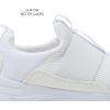 Avia Avi-Play Slip On Boys and Girls Sneakers – Lightweight Tennis, Athletic, No Tie Girls and Boys Shoes – Little and Big Kids Tennis Shoes Size 11-7 – Black, Navy Blue, Grey, White, Pink or Purple(White/Black Trim)