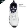 Avia Avi-Verge Mens Sneakers – Cross Trainer Mens Tennis Shoes, Pickleball or Walking Shoes for Men, Medium or Extra Wide Width Court Shoes Size 7 to 16(White/True Navy)