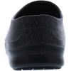 Avia Flame Slip Resistant Clogs for Women, Slip On Work Shoes for Food Service, Garden, or Nursing(Black and Multi)