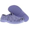 Avia Flame Slip Resistant Clogs for Women, Slip On Work Shoes for Food Service, Garden, or Nursing(Purple)