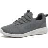 Avia Air Slip On Shoes for Men – Casual Comfortable Athletic Tennis Walking Sneakers for Men with Memory Foam – Sizes 7 to 16, Medium and Extra Wide Width – Black, Grey, Navy Blue & White Mens Shoes(Dark Grey)