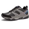 Avia Avi-Verge Mens Sneakers – Cross Trainer Mens Tennis Shoes, Pickleball or Walking Shoes for Men, Medium or Extra Wide Width Court Shoes Size 7 to 16(Grey/Black/Blue)