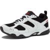 Avia Avi-Verge Mens Sneakers – Cross Trainer Mens Tennis Shoes, Pickleball or Walking Shoes for Men, Medium or Extra Wide Width Court Shoes Size 7 to 16(White/Black/Red)