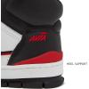Avia 830 Men’s Basketball Shoes, Retro High Top Sneakers for Men Indoor or Outdoor, Street or Court Size 7 to 16(Black/Red/White)