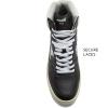 Avia 830 Men’s Basketball Shoes, Retro High Top Sneakers for Men Indoor or Outdoor, Street or Court Size 7 to 16(Black/White/Silver Grey)