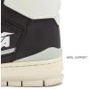 Avia 830 Men’s Basketball Shoes, Retro High Top Sneakers for Men Indoor or Outdoor, Street or Court Size 7 to 16(Black/White/Silver Grey)