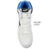 Avia 830 Men’s Basketball Shoes, Retro High Top Sneakers for Men Indoor or Outdoor, Street or Court Size 7 to 16(White/Black/Medium Blue)