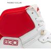 Avia 830 Men’s Basketball Shoes, Retro High Top Sneakers for Men Indoor or Outdoor, Street or Court Size 7 to 16(White/Red/Dark Grey)