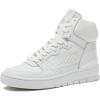 Avia 830 Men’s Basketball Shoes, Retro High Top Sneakers for Men Indoor or Outdoor, Street or Court Size 7 to 16(White)