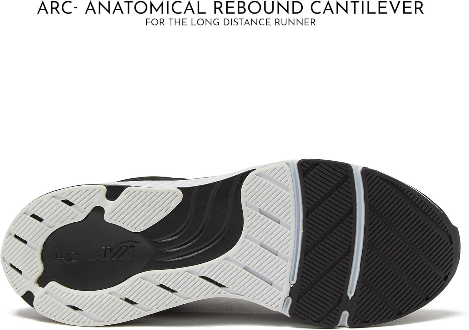 imageAvia Run Swift Womens Running Shoes Lightweight Breathable Mesh Womens Shoes High Performance Womens Running Shoes Black White Blue or GreyBlackWhite