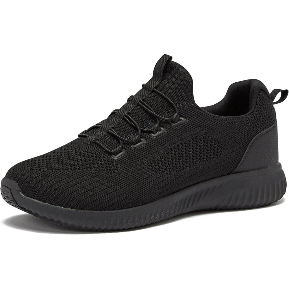 imageAvia Air Slip On Shoes for Women Casual Comfortable Athletic Tennis Walking Sneakers for Women with Memory Foam Sizes 6 to 12 Medium amp Wide Width Black Grey with Pink Aqua Blue amp WhiteBlackBlack
