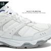 Avia Verge Womens Sneakers – Tennis, Court, Cross Training, or Pickleball Shoes for Women, Classic Black or Walking White Sneakers with Arch Support, Wide Width or Medium(Bright White/Bijou Blue/Silver/Alloy)