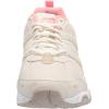 Avia Verge Womens Sneakers – Tennis, Court, Cross Training, or Pickleball Shoes for Women, Classic Black or Walking White Sneakers with Arch Support, Wide Width or Medium(Birch/Frosted Almond/Strawberry Cream)