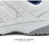 Avia Verge Womens Sneakers – Tennis, Court, Cross Training, or Pickleball Shoes for Women, Classic Black or Walking White Sneakers with Arch Support, Wide Width or Medium(Bright White/Bijou Blue/Silver/Alloy)