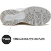 Avia Verge Womens Sneakers – Tennis, Court, Cross Training, or Pickleball Shoes for Women, Classic Black or Walking White Sneakers with Arch Support, Wide Width or Medium(White/Micro Chip/Petit Four/Silver)