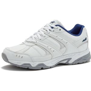Avia Verge Womens Sneakers – Tennis, Court, Cross Training, or Pickleball Shoes for Women, Classic Black or Walking White Sneakers with Arch Support, Wide Width or Medium(Bright White/Bijou Blue/Silver/Alloy)