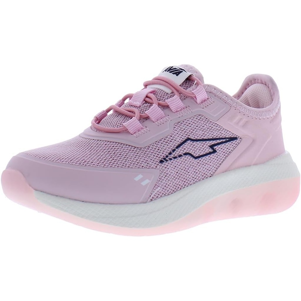 image:imageAvia Spark Slip On Boys and Girls Sneakers  Lightweight Athletic Tennis Shoes for Kids and ToddlersPinkWhite