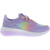 Avia Spark Slip On Boys and Girls Sneakers – Lightweight Athletic Tennis Shoes for Kids and Toddlers(Orchid Bloom/Rainbow-purple)