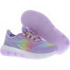 Avia Spark Slip On Boys and Girls Sneakers – Lightweight Athletic Tennis Shoes for Kids and Toddlers(Orchid Bloom/Rainbow-purple)