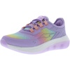 Avia Spark Slip On Boys and Girls Sneakers – Lightweight Athletic Tennis Shoes for Kids and Toddlers(Orchid Bloom/Rainbow-purple)