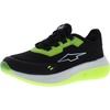 Avia Spark Slip On Boys and Girls Sneakers – Lightweight Athletic Tennis Shoes for Kids and Toddlers(Jet Black/Black)
